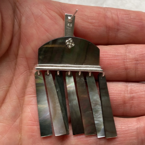 Kendra Scott Layne Bright Silt Statement Earring - Picture 7 of 8